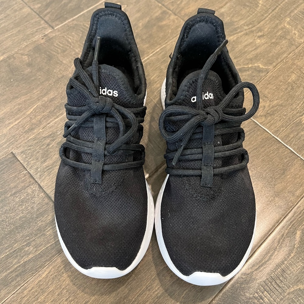 Adidas Cloudfoam Black Running Shoes